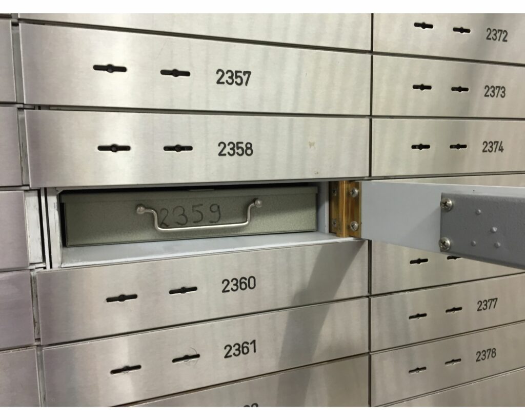 What Items Should Not Be Stored in a Safe Deposit Box?